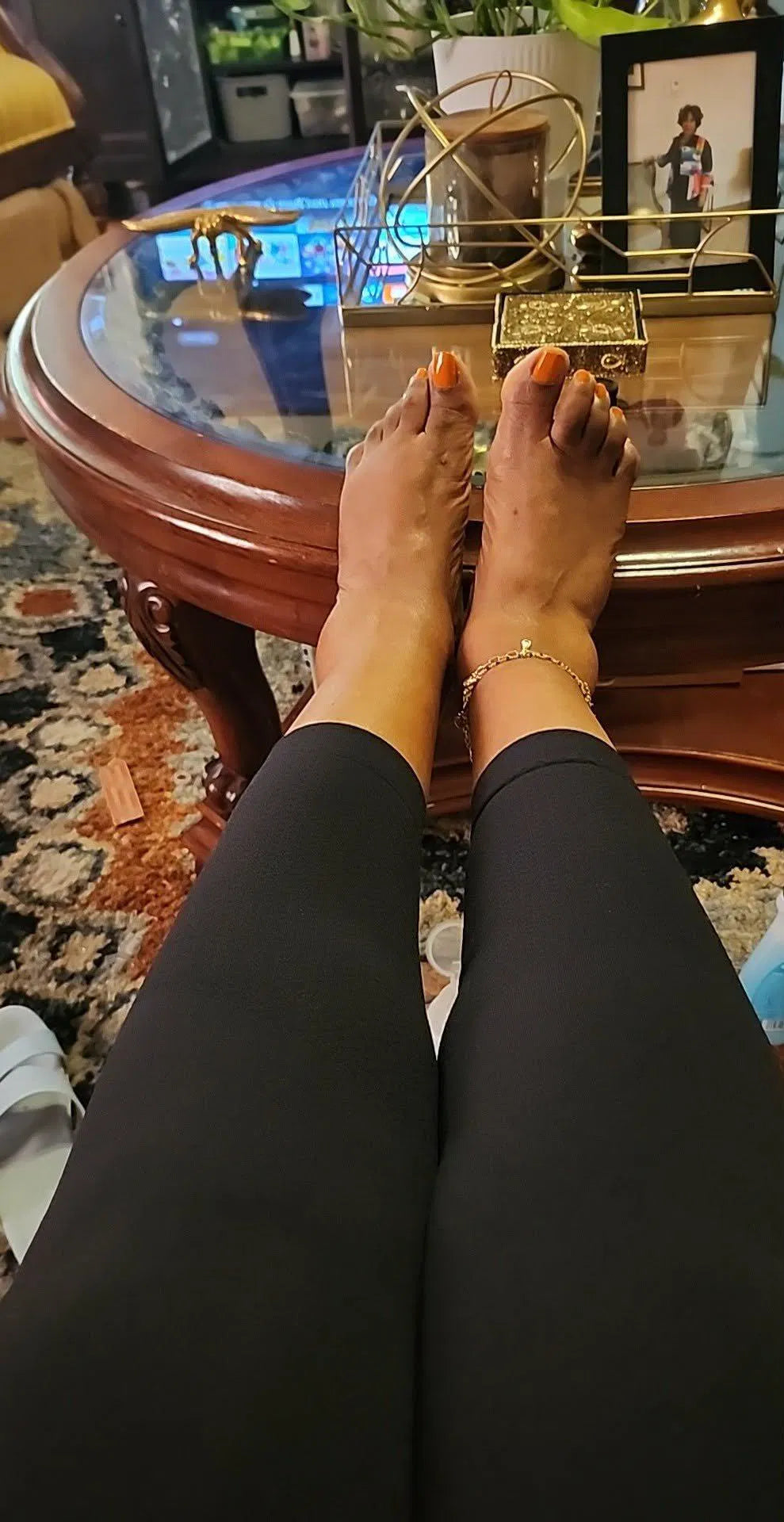 Kundin Annika R. trägt die Sculpt 3D Leggings